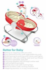 3-in-1 Baby Rocker Napper Light & Music | tiibaby - Image 8