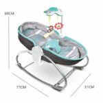 3-in-1 Baby Rocker Napper Light & Music | tiibaby - Image 9