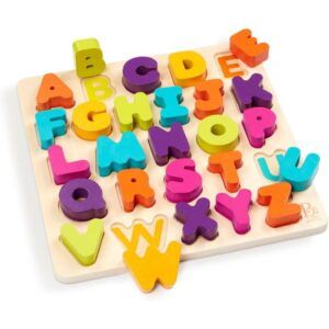 B.toys Wooden Alphabet Puzzle