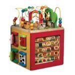 B.toys Wooden Farm Activity Cube