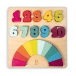 B.toys Wooden Number Puzzle & Counting