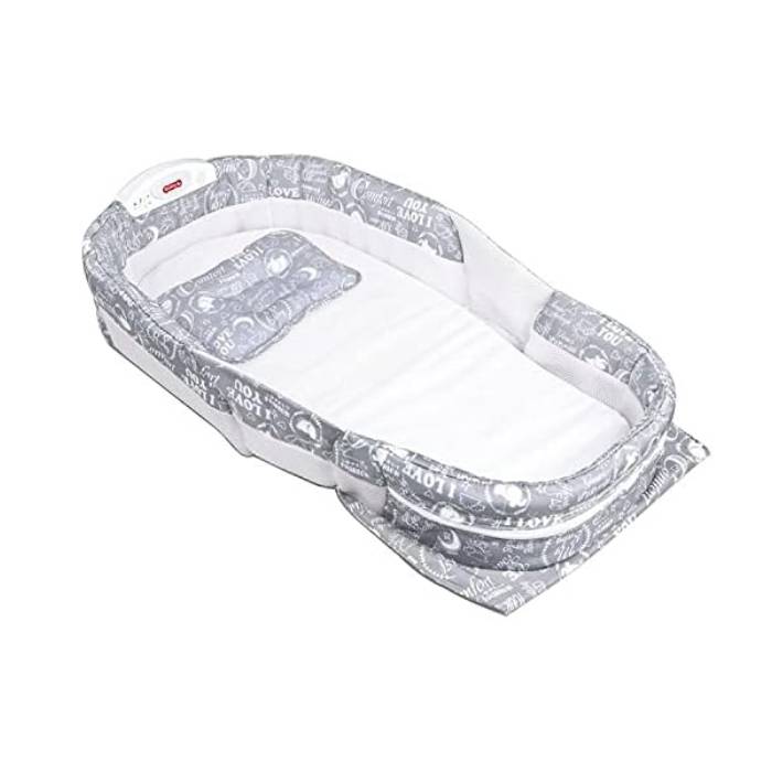 Baby Comfort Folding Mattress Portable Bedding Set Grey - TG (1) Baby Comfort Folding Mattress Portable Bedding Set Grey - TG