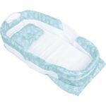 Baby Comfort Folding Mattress Portable Bedding Set baby Blue - TG