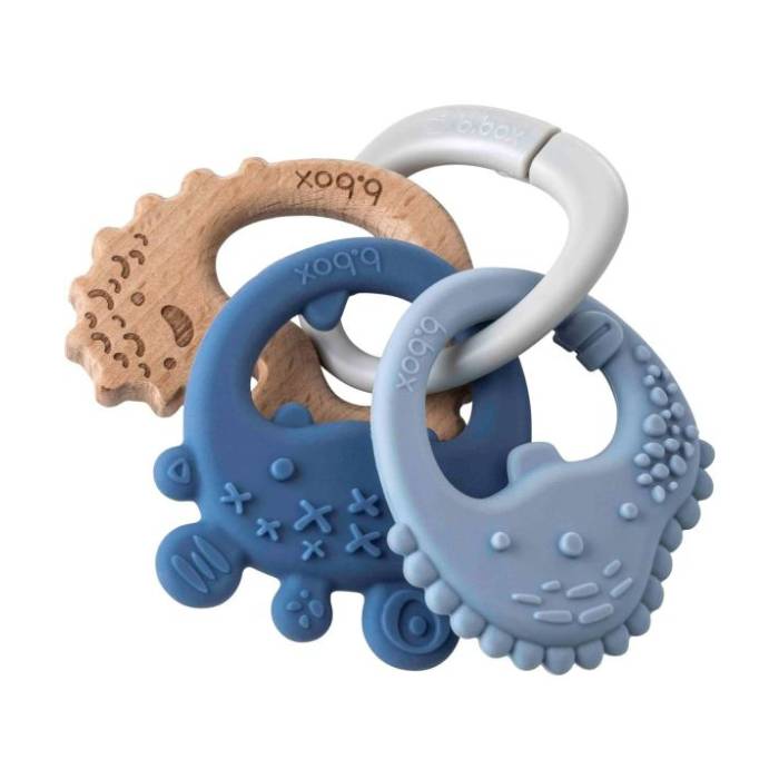 Bbox Trio Teether Blush - Blue Bbox Trio Teether Blush - Blue