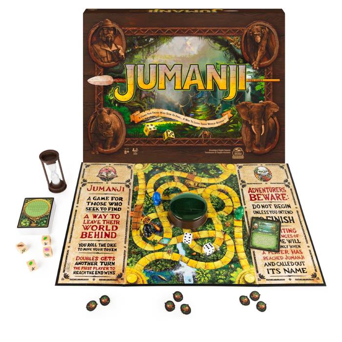 Spin Master Jumanji Adventure Family Board Game Spin Master Jumanji Adventure Family Board Game