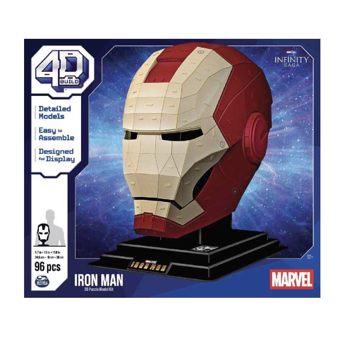 Spin Master - Marvel Iron Man Model Kit 96 Pieces Spin Master - Marvel Iron Man Model Kit 96 Pieces