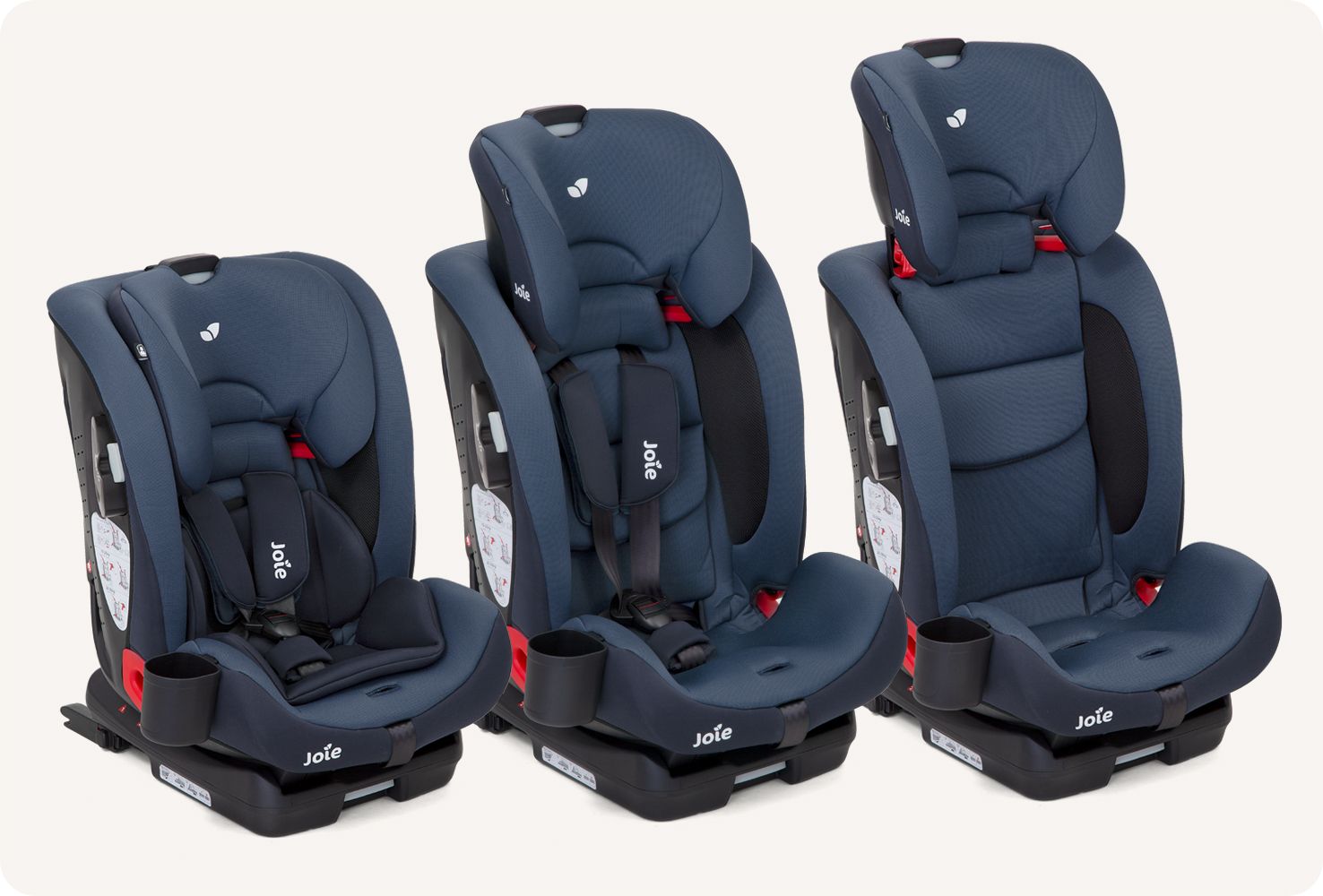 3 IN 1 CAR SEAT adapts to any growth spurt
