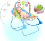 Baby Electric Vibrating Music Rocking Chair Blue-TG - Image 8