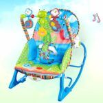 Baby Electric Vibrating Music Rocking Chair Blue-TG - Image 6