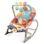 Baby Electric Vibrating Music Rocking Chair Orange -TG