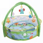Crocodile Tiibaby Activity Gym & Ball Pit – 3-in-1 Play Mat with Balls
