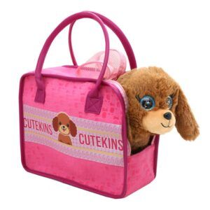 Funville Brown Puppy  Pet & Carrier