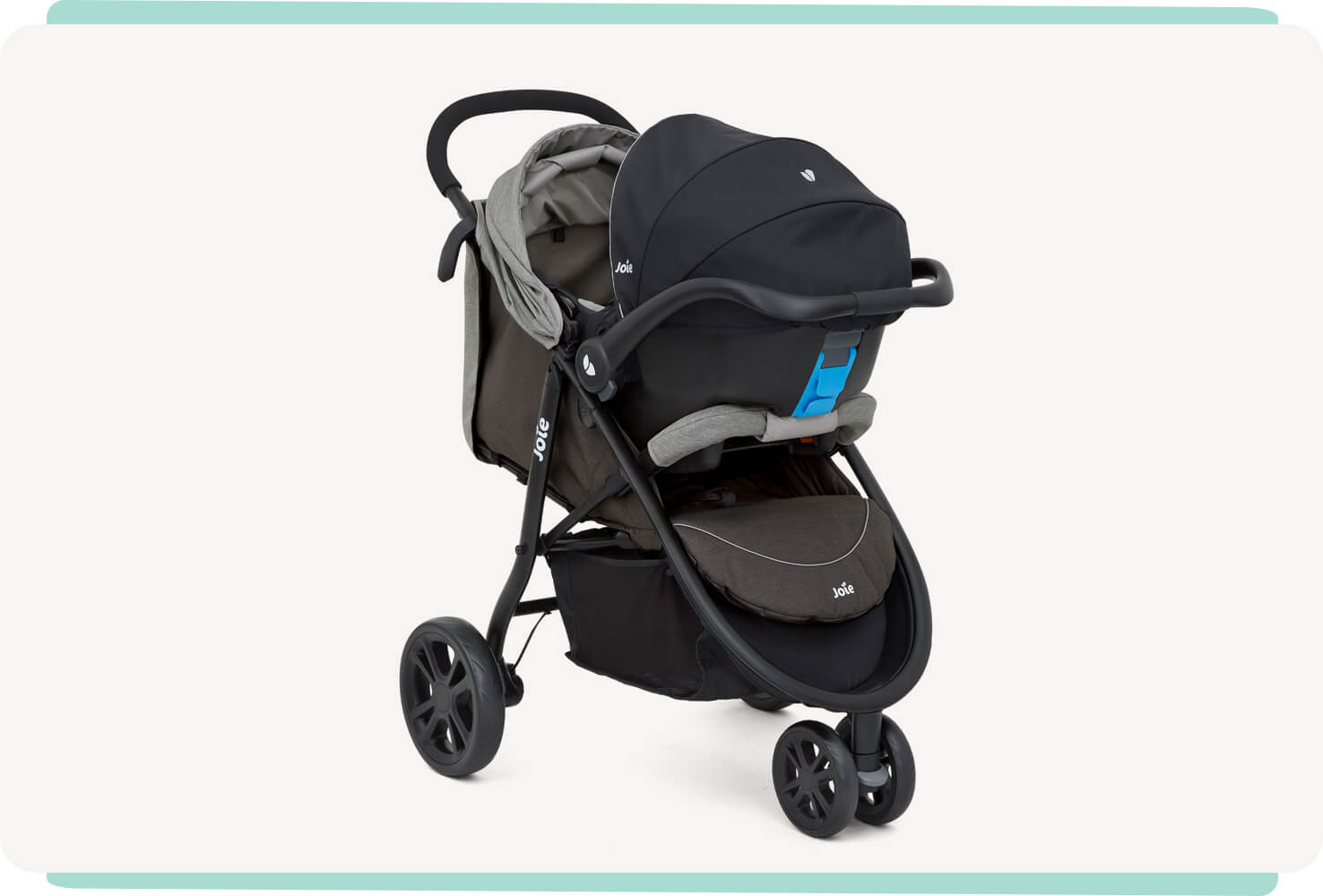 Joie Litetrax 3 Travel System Stroller Infant Carrier Pebble Le3ab Store