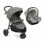 Joie Litetrax 3 Travel System Stroller & Infant-carrier Pebble