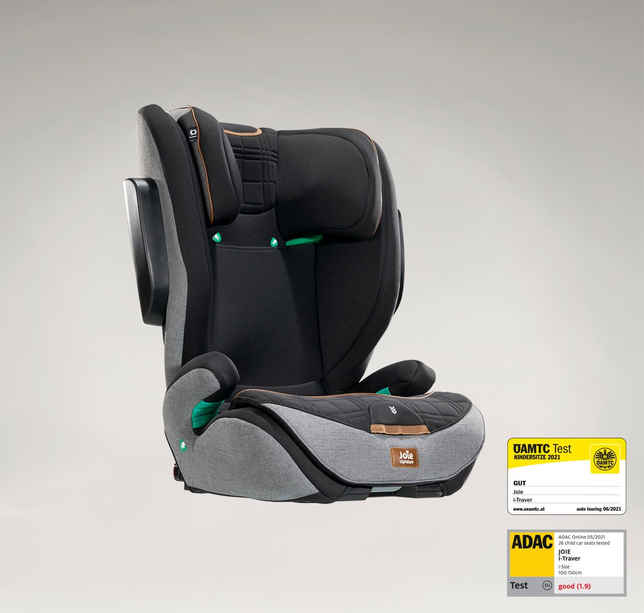 Joie Signature i-Traver Booster Seat Carbon (3.5 to 12 years) Joie Signature i-Traver Booster Seat Carbon (3.5 to 12 years)