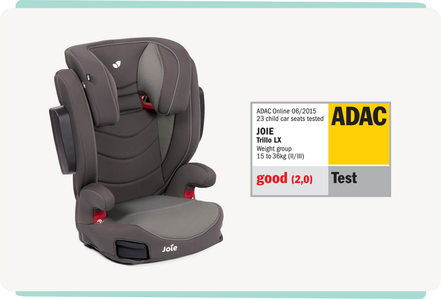 ADAC TESTED top-tested car seat