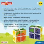 Geomag Magicube Printed Fruit And Cards 7 Pcs - Image 3