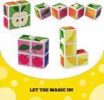 Geomag Magicube Printed Fruit And Cards 7 Pcs - Image 6
