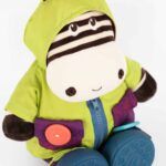 B.toys Plush Zebra Stuffed Animal - Image 5