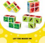 Geomag Magicube Printed Insects And Cards 7 Pcs - Image 2