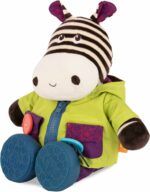 B.toys Plush Zebra Stuffed Animal - Image 6