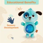 B.toys Twinkle Tummies Light And Sound Plush Dog - Image 5