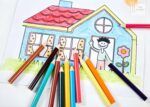Wooden Box Kids Drawing Art Set 220 Pcs - TG - Image 5