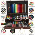 Wooden Box Drawing & Painting Set 123 Pcs - TG - Image 2