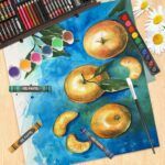 Wooden Box Drawing & Painting Set 123 Pcs - TG - Image 5