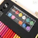 Wooden Box Kids Drawing Art Set 220 Pcs - TG - Image 7