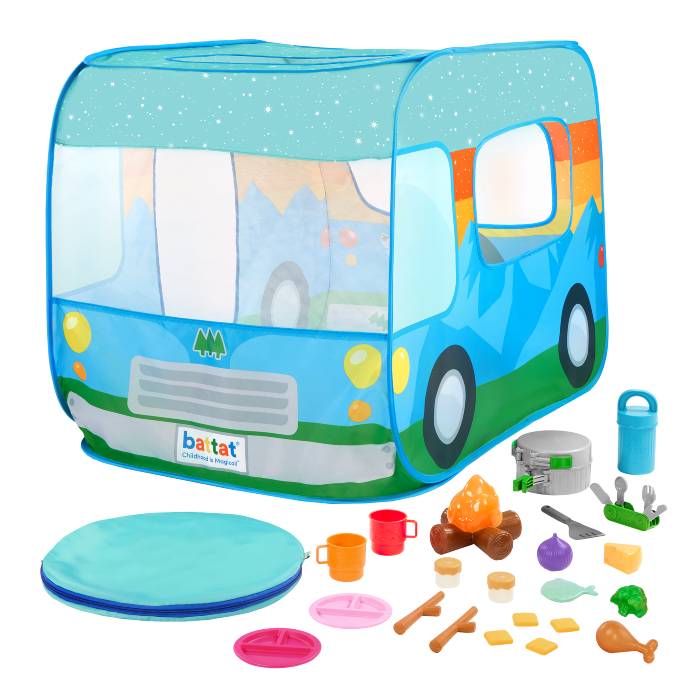 Battat Happy Camper Pop-Up Tent Battat Happy Camper Pop-Up Tent