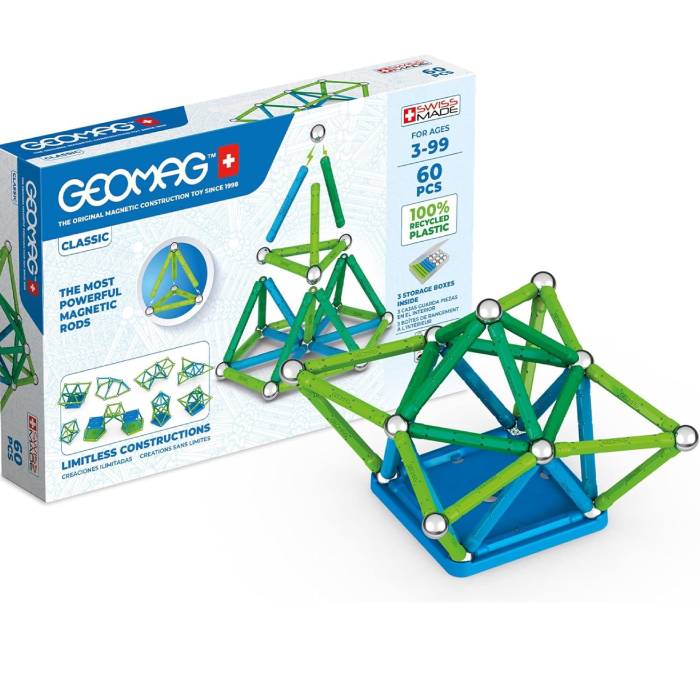 Geomag Classic Magnetic Construction 60 Pcs Geomag Classic Magnetic Construction 60 Pcs