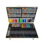 Wooden Box Kids Drawing Art Set 188 Pcs - TG - Image 3