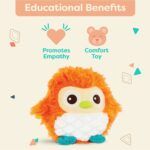 B.toys Shaggy Plush Owl - Image 4