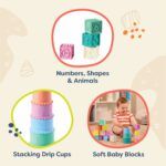 B.toys Stacking Cups & Soft Blocks - Image 5