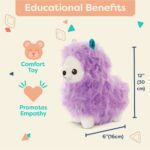 B.toys Shaggy Plush Llama - Image 4