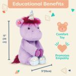 B.toys Happy Hues Purple Unicorn - Image 5