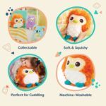 B.toys Shaggy Plush Owl - Image 3