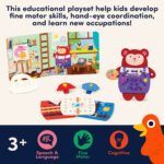 B.toys Wooden Lacing Toy - Image 5