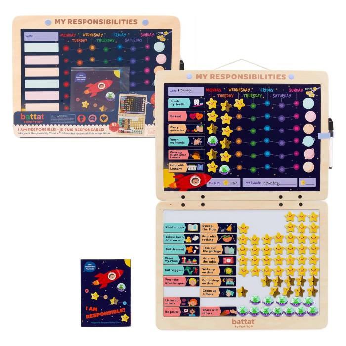 B.toys Magnetic Responsibility Chart B.toys Magnetic Responsibility Chart