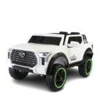 Electric Car for Kids - Toyota Tundra with Remote Control White - TG