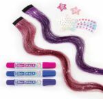 Make It Real- Imagination Land Glitter Locks Hair Accessories Set - 8 Pcs - Image 3