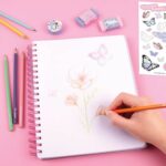 Make It Real- Butterfly All-In-1 Sketching Set - 11 Pcs - Image 7