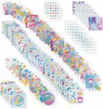 Make It Real- Aquatic Fantasy Fintastic Sticker Set- 120 Pcs - Image 3