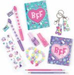Make It Real- Besties Stationery Set  - 13 Pcs - Image 2
