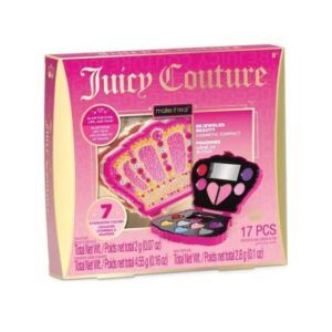Juicy Couture - Bejeweled Beauty Cosmetic Compact- 17 Pcs