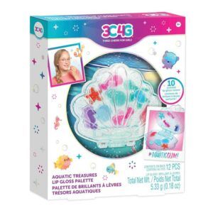 Make It Real- Aquatic Fantasy Seas The Day Cosmetic Pallet - 12 Pcs