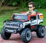 Electric Car for Kids With Remote Control Red & White - TG - Image 2