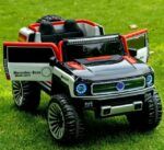 Electric Car for Kids With Remote Control Red & White - TG - Image 3