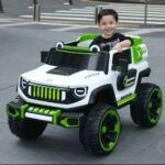 Electric Car for Kids 4x4 With Remote Control White - TG - Image 2